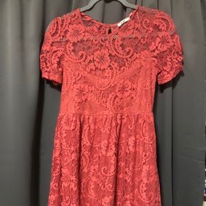 Francesca’s lace dress